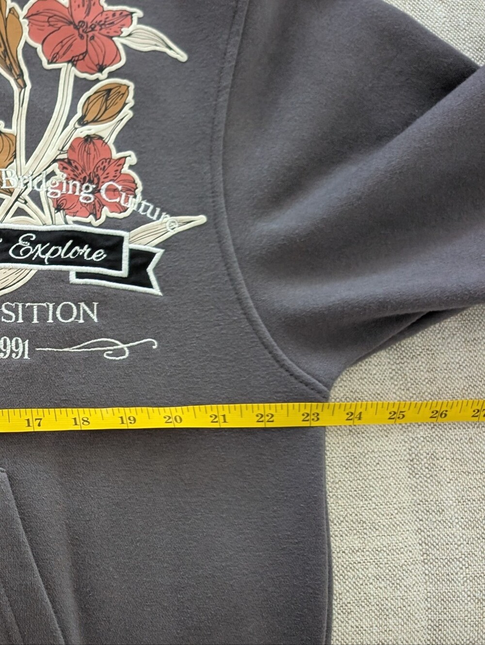 Smoke Rise Run & Explore Grandeur Clubhouse Hoodie Size L - Picture 3 of 11